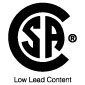 CSA low lead content
