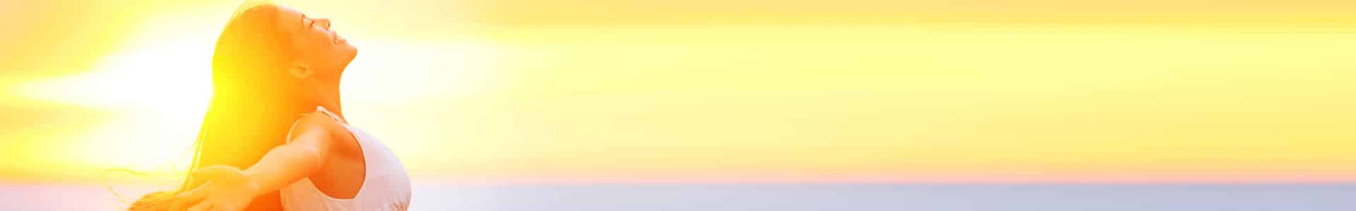 Hot water thermal solar banner