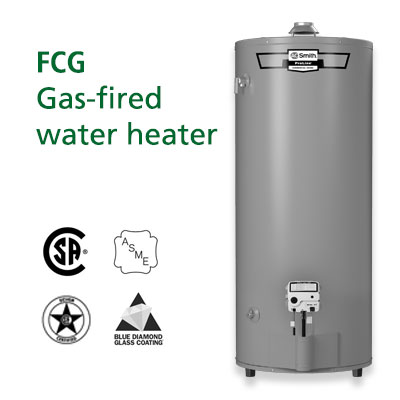 FCG gas fired water heater case study